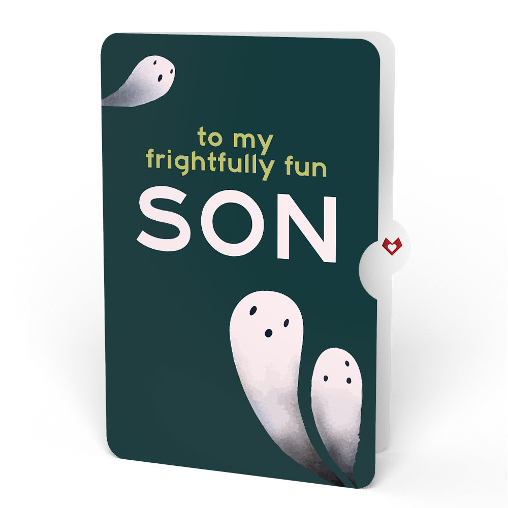 Halloween Cat Classic Pop-Up Card and Sentiment Set for Son