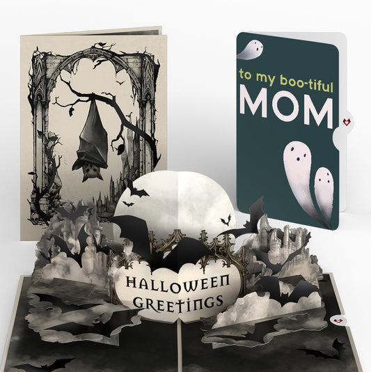 Halloween Greetings Pop-Up Card and Sentiment Set for Mom