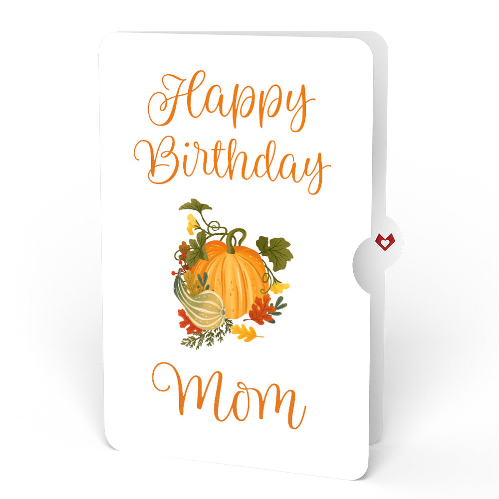 Fall is in the Air Birthday Pop-Up Card and Sentiment Set for Mom