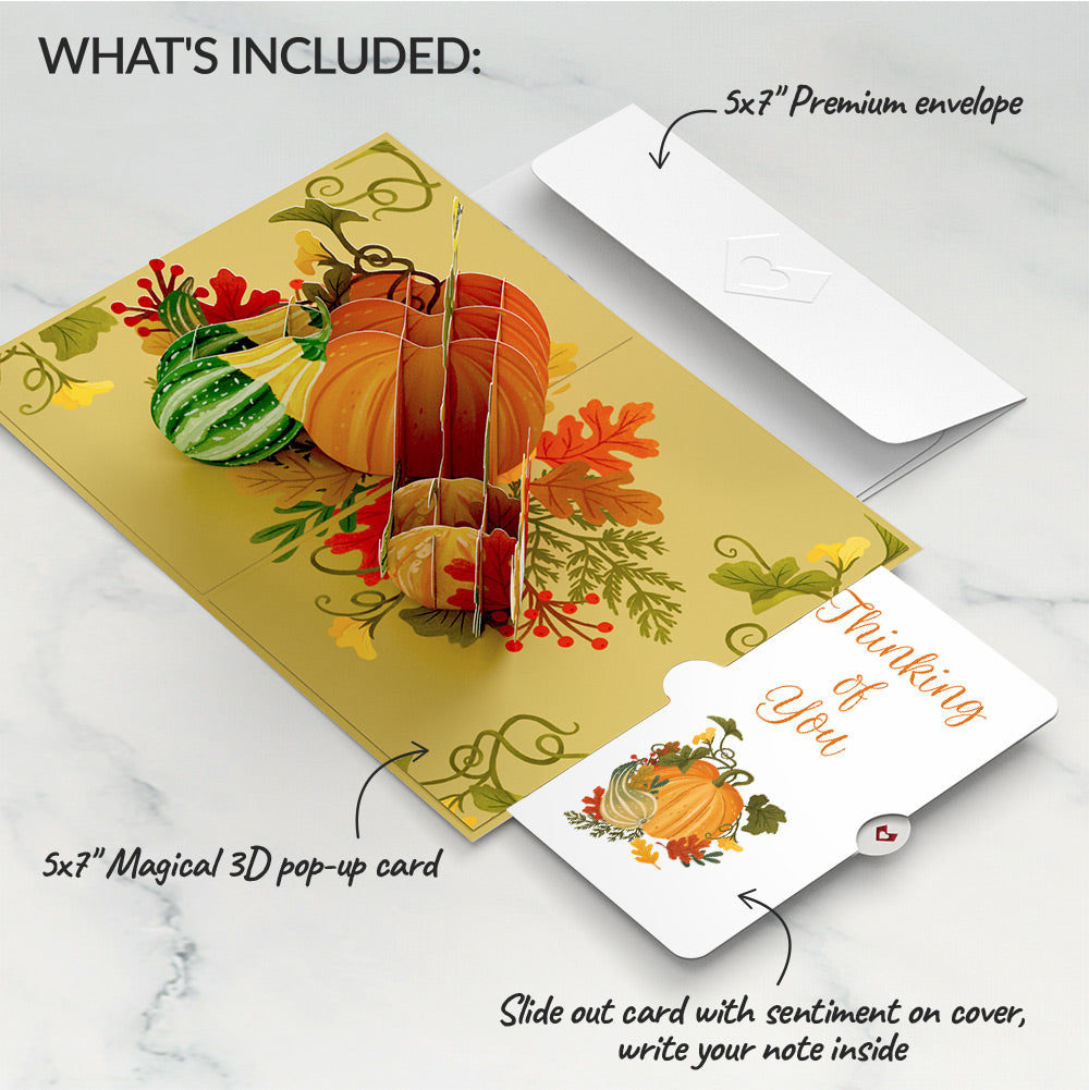Fall is in the Air Thinking of You Pop-Up Card and Sentiment Set