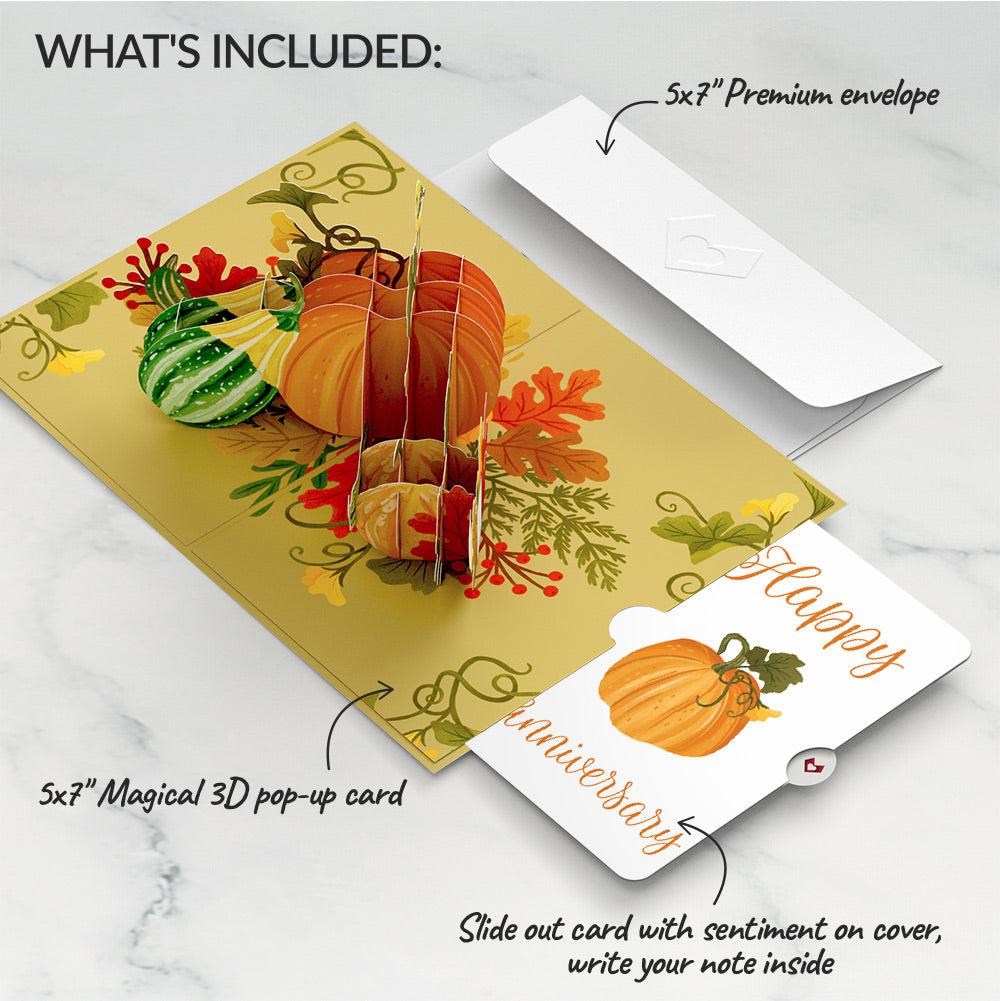 Fall is in the Air Anniversary Pop-Up Card and Sentiment Set