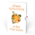 Fall is in the Air Anniversary Pop-Up Card and Pumpkin in Crisp Season Sentiment Set