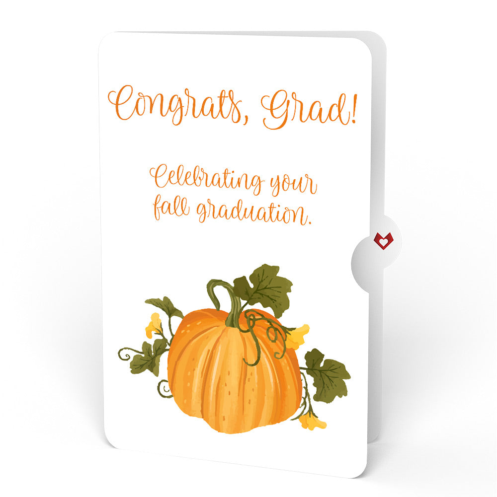 Fall is in the Air Graduation Pop-Up Card and Sentiment Set