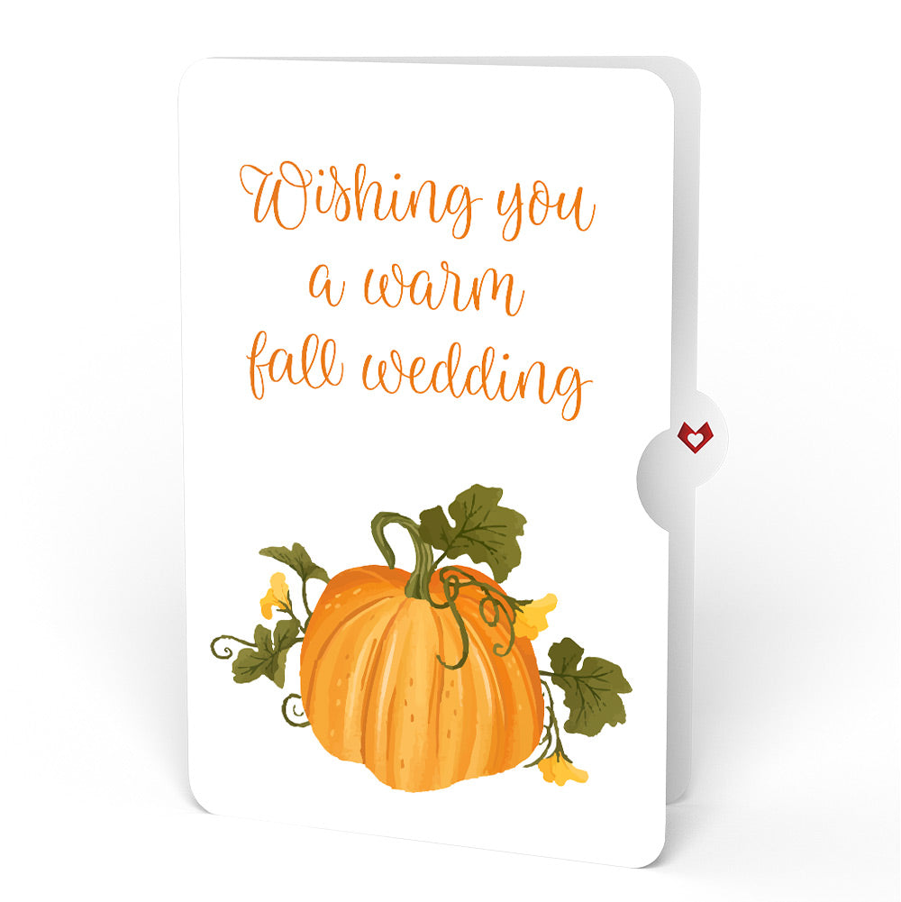 Fall is in the Air Wedding Pop-Up Card and Sentiment Set