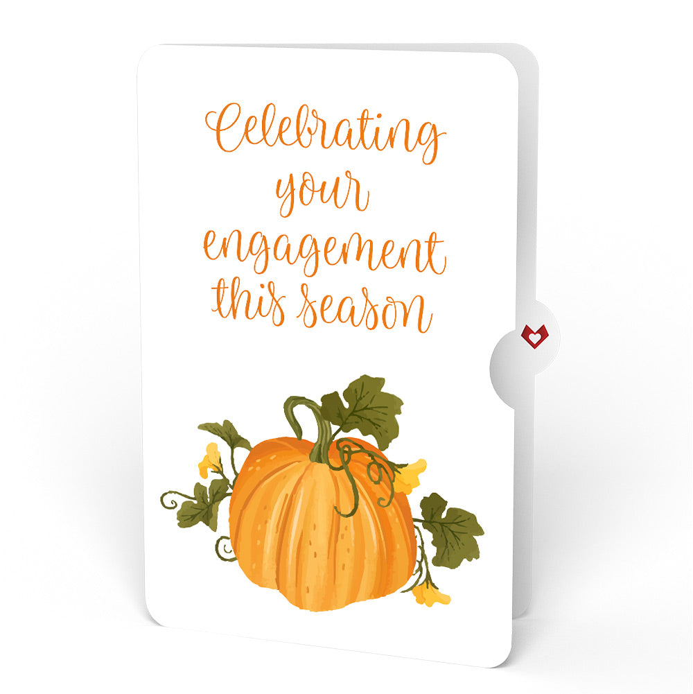 Fall is in the Air Engagement Pop-Up Card and Sentiment Set