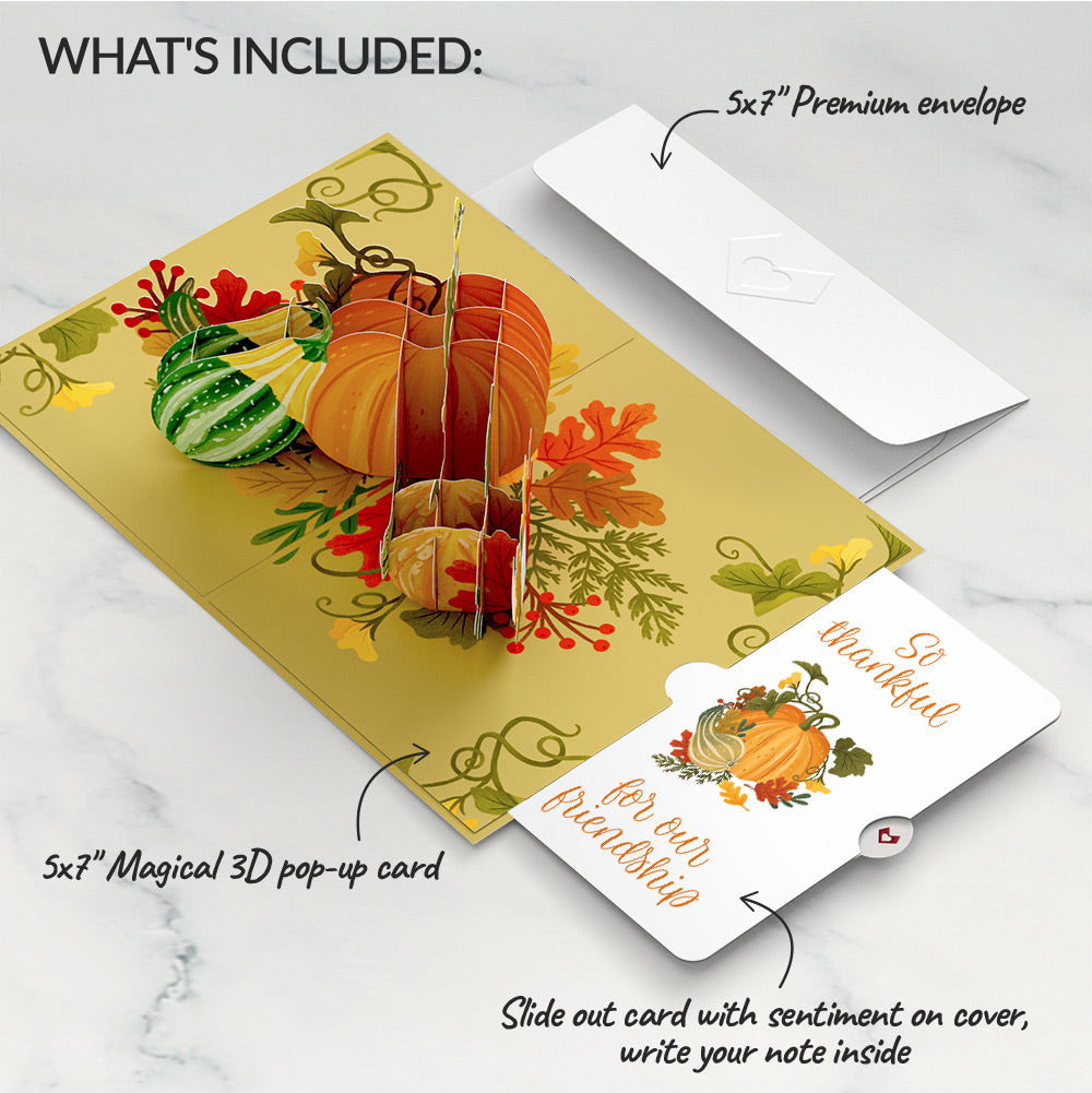 Fall is in the Air Friendship Pop-Up Card and Sentiment Set