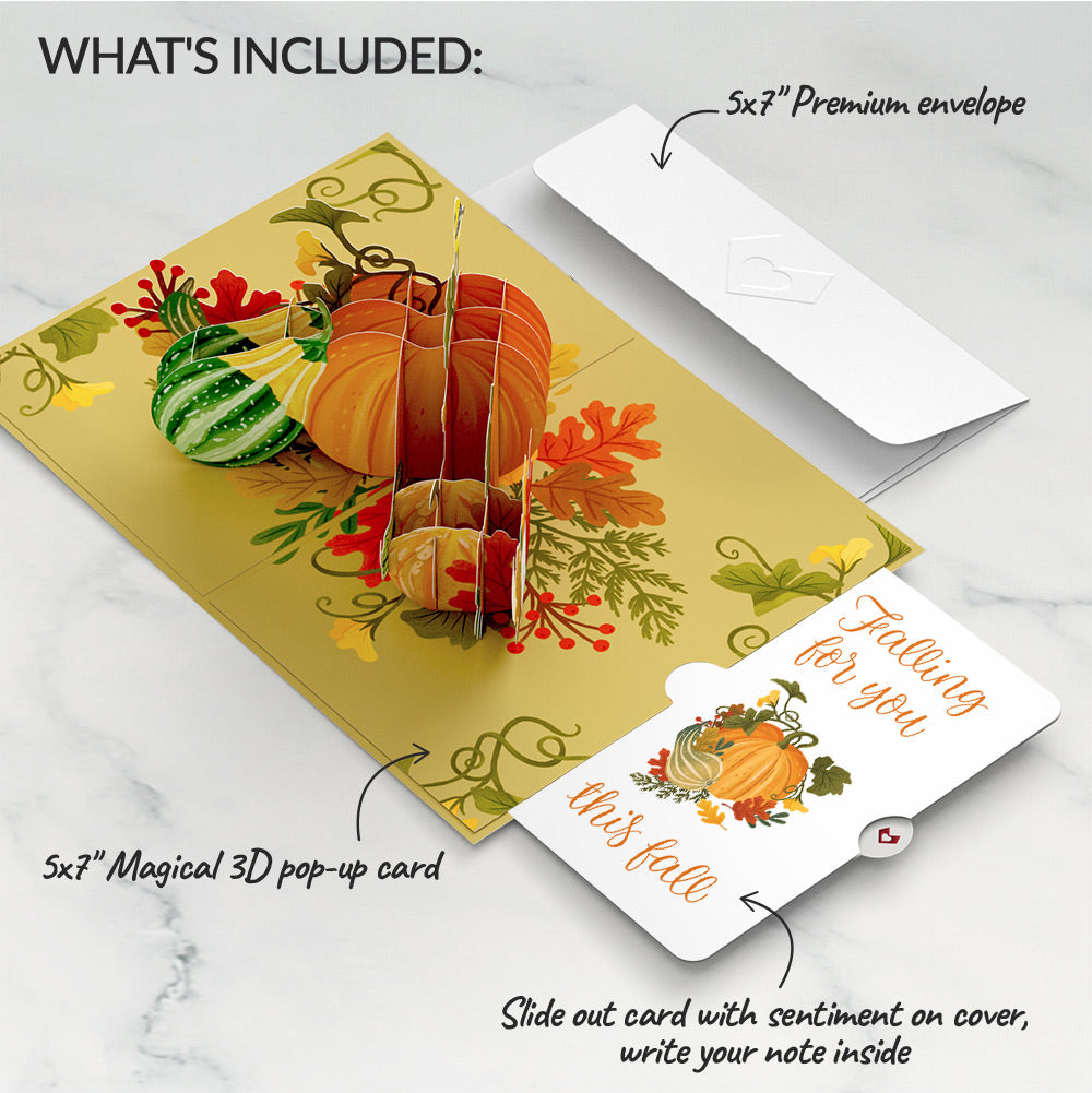 Fall is in the Air Love Pop-Up Card and Sentiment Set