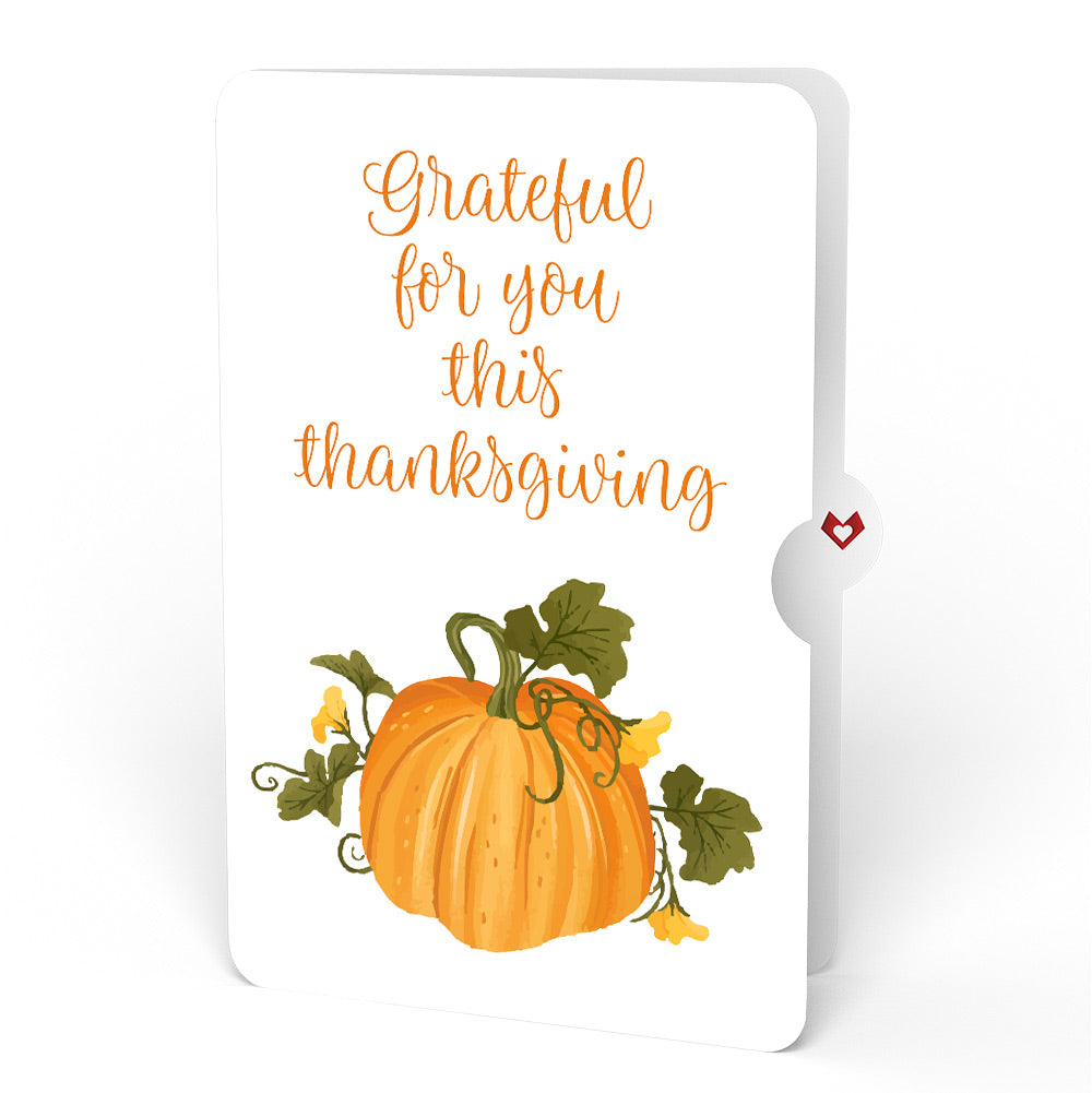 Fall is in the Air Thanksgiving Pop-Up Card and Sentiment Set
