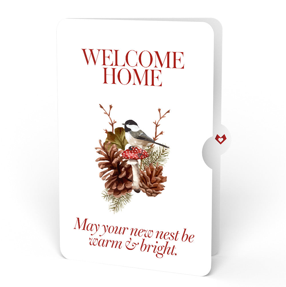 Fall Forest Floor Housewarming Pop-Up Card and Sentiment Set
