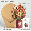 Fall Sunshine Bouquet and Sentiment Set