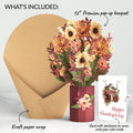 Fall Sunshine Thanksgiving Bouquet and Sentiment Set