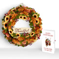 Thankful Anniversary Wreath and Love Takes Flight Sentiment Set