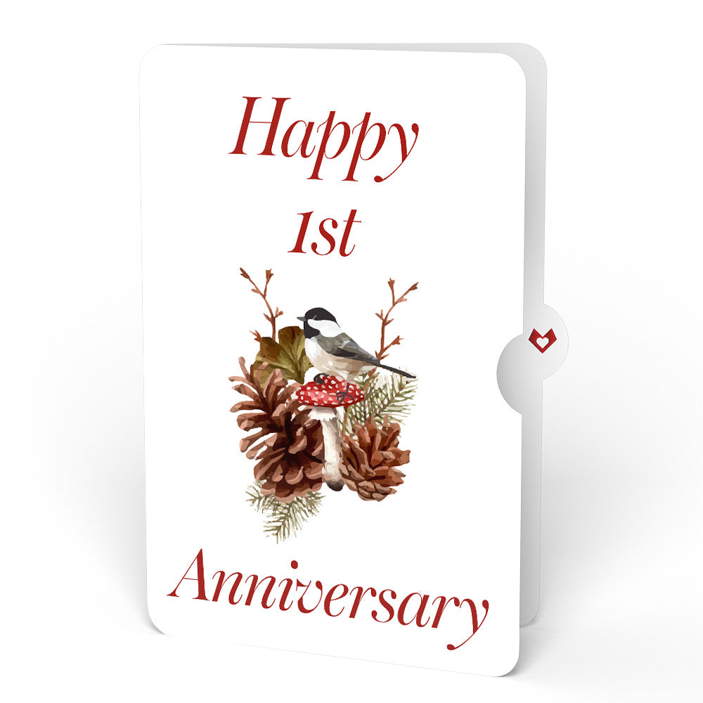 Thankful 1st Anniversary Wreath and Sentiment Set