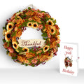 Thankful 30th Birthday Wreath and Sentiment Set
