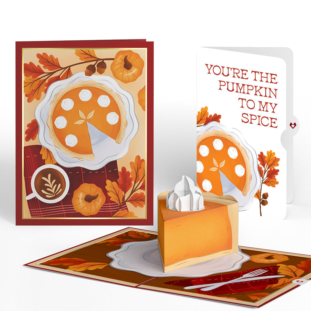 Pumpkin Pie Love Pop-Up Card and Sentiment Set