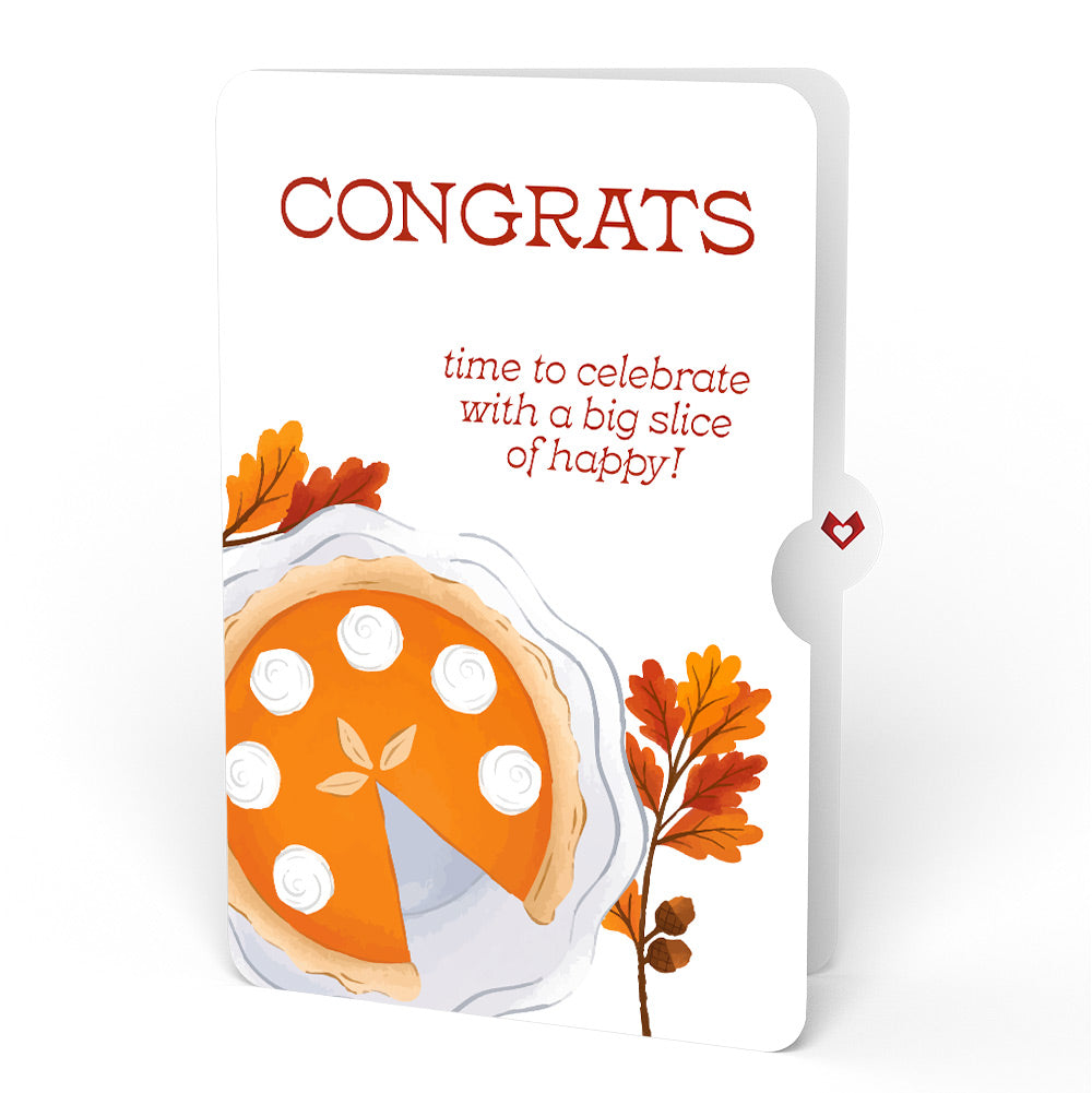 Pumpkin Pie Congratulations Pop-Up Card and Sentiment Set
