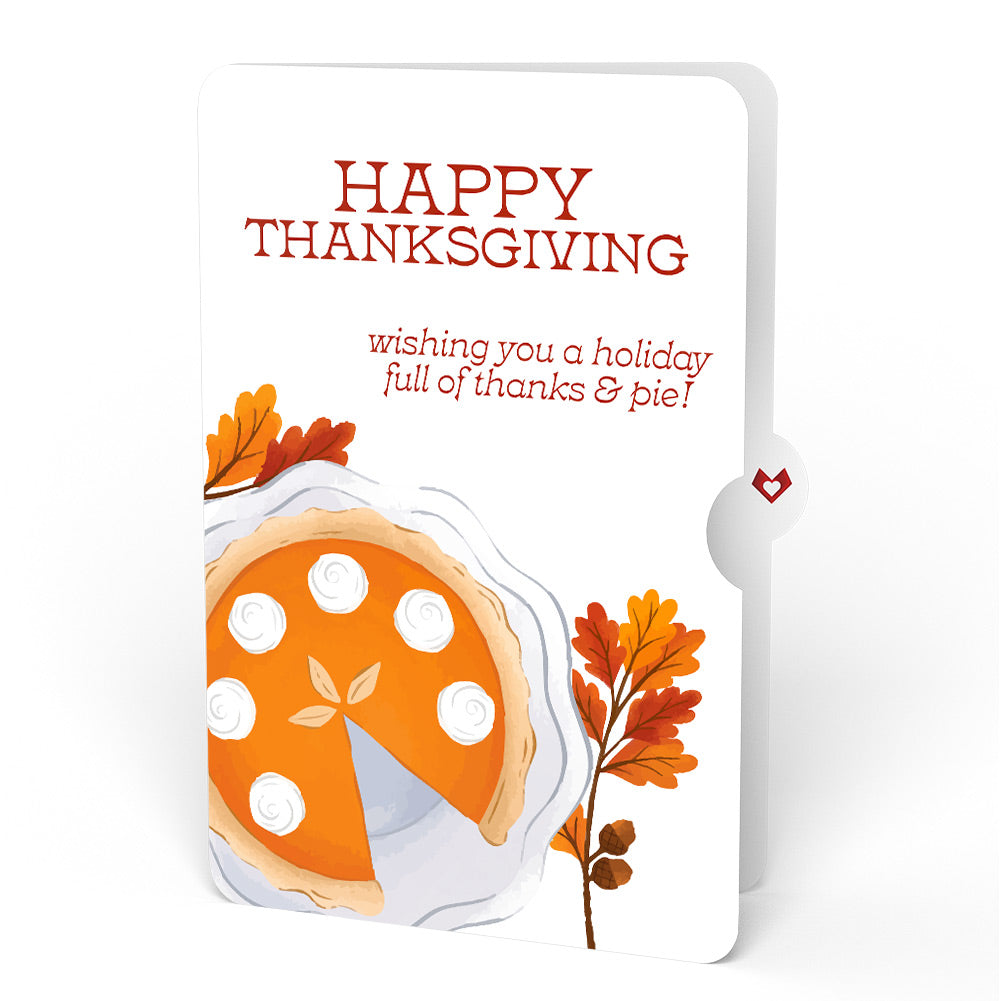 Pumpkin Pie Thanksgiving Pop-Up Card and Sentiment Set