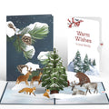 Winter's Eve Vigil Pop-Up Card and Warm Wishes Sentiment Set for Family