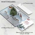 Winter's Eve Vigil Pop-Up Card and Warm Wishes Sentiment Set for Family