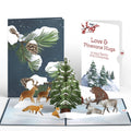 Winter's Eve Vigil Pop-Up Card and Sentiment Set for Family