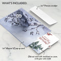 Snowy Owl Birthday Pop-Up Card and Forest Fun Sentiment Set