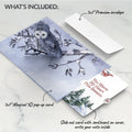 Snowy Owl Love Pop-Up Card and Sentiment Set
