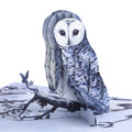Snowy Owl Christmas Pop-Up Card and Sentiment Set