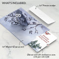 Snowy Owl Winter Pop-Up Card and Countless Blessings Sentiment Set