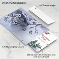 Snowy Owl Winter Pop-Up Card and Sentiment Set
