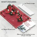 Poinsettia & Pine Love Pop-Up Card and Sentiment Set