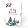 Winter Wishes Mountain Village Light-Up Pop-Up Card and Sentiment Set for Friend