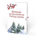 Winter Cardinal Pop-Up Card and Countless Blessings Sentiment Set