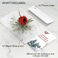 Winter Cardinal Pop-Up Card and Countless Blessings Sentiment Set