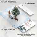 Woodland White Christmas Pop-Up Card and Sentiment Set for Partner