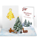 Woodland White Christmas Pop-Up Card and Sentiment Set
