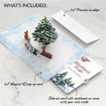 Woodland White Christmas Pop-Up Card and Sentiment Set