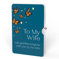 Thinking of You Butterfly Jar Love Light-Up Pop-Up Card and Sentiment Set for Wife