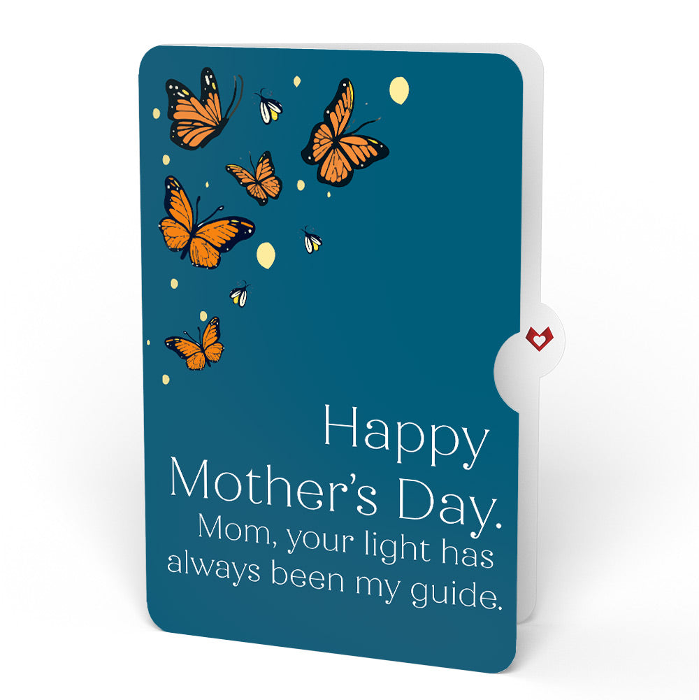 Thinking of You Butterfly Jar Mother's Day Light-Up Pop-Up Card and Sentiment Set for Mom
