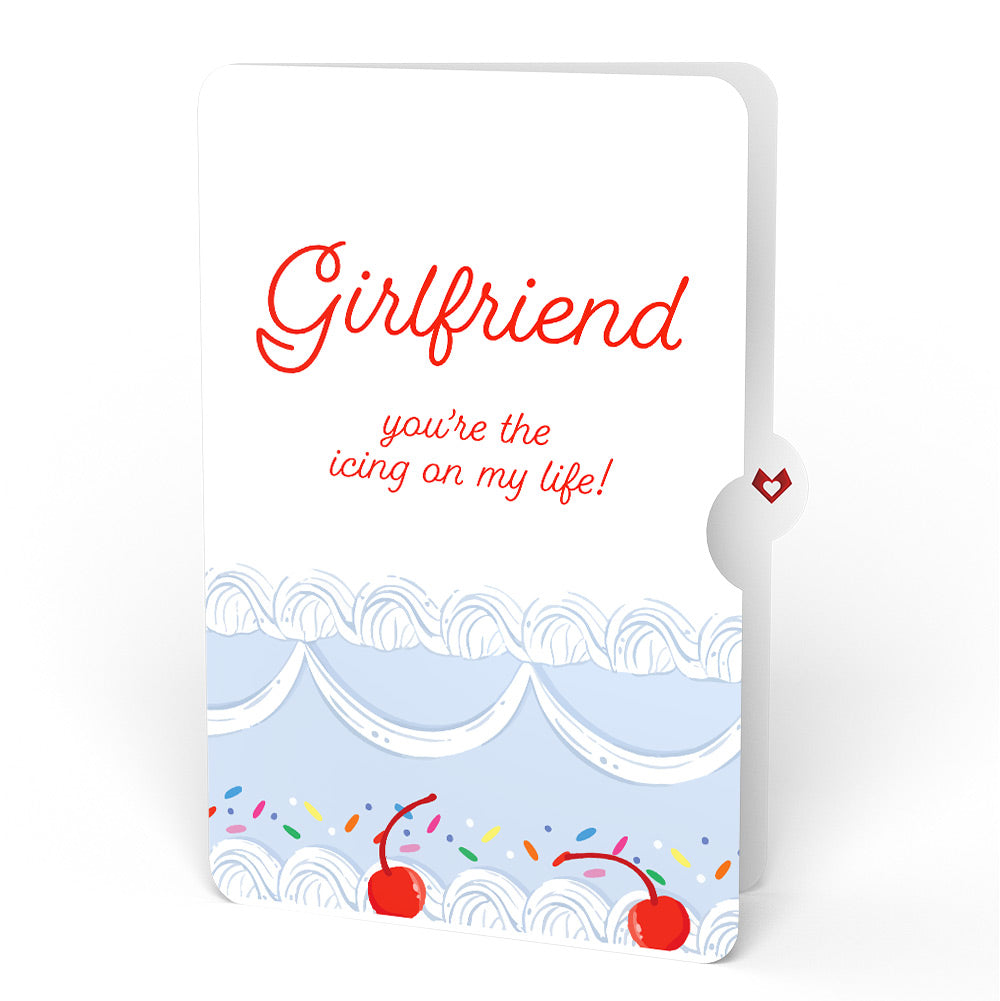 Sprinkled with Love Birthday Cake Pop-Up Card and Sentiment Set for Girlfriend