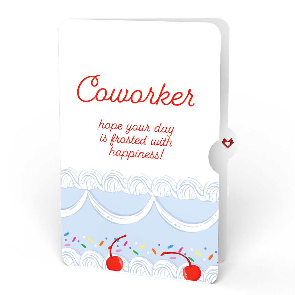 Sprinkled with Love Birthday Cake Pop-Up Card and Sentiment Set for Co-worker