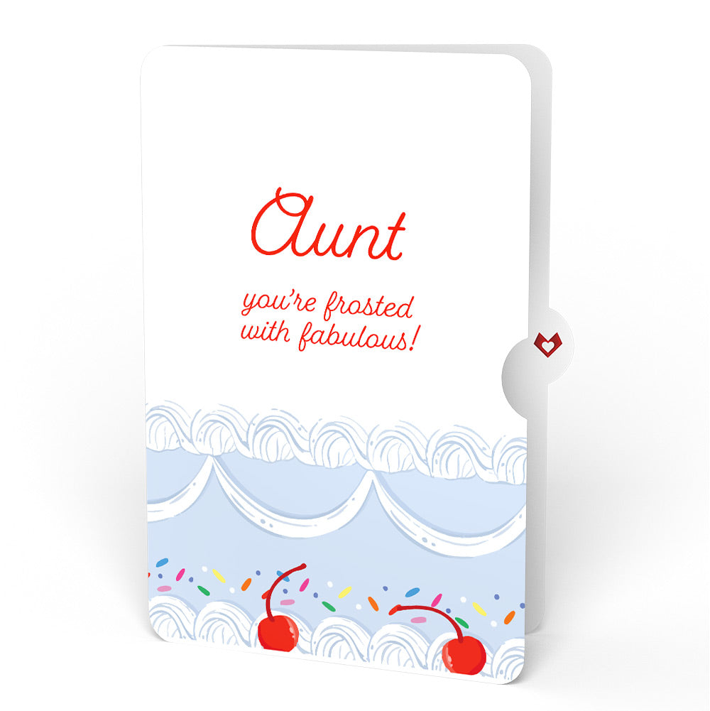 Sprinkled with Love Birthday Cake Pop-Up Card and Sentiment Set for Aunt