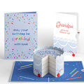 Sprinkled with Love Birthday Cake Pop-Up Card and Sentiment Set for Grandpa