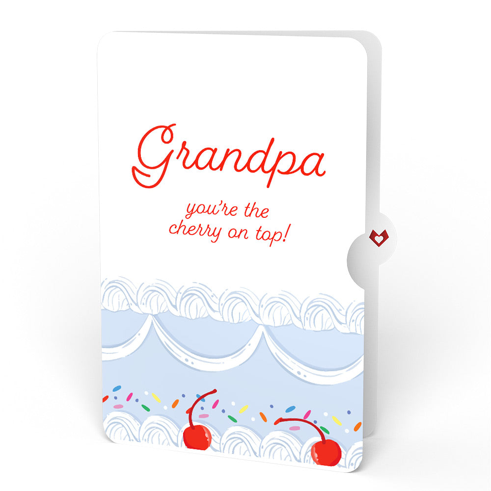 Sprinkled with Love Birthday Cake Pop-Up Card and Sentiment Set for Grandpa