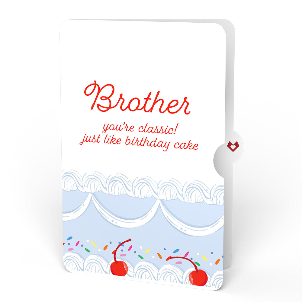 Sprinkled with Love Birthday Cake Pop-Up Card and Sentiment Set for Brother