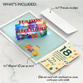 Wishing You a Happy 18th Birthday Music and Lights Pop-Up Card and Sentiment Set