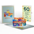 Wishing You a Happy 60th Birthday Music and Lights Pop-Up Card and Sentiment Set