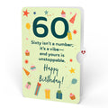 Wishing You a Happy 60th Birthday Music and Lights Pop-Up Card and Sentiment Set