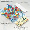 Happy 18th Birthday Balloons Music and Lights Pop-Up Card and Sentiment Set