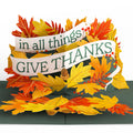 In All Things, Give Thanks Friendship Pop-Up Card and Sentiment Set