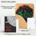 Star Wars™ Darth Vader™ Be Mine Pop-Up Card & Flower Buds Bouquet Bundle